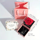 COFRE DE ROSA ETERNA CON COLLAR